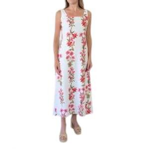 NEW ANNA CATE minnie midi dress in pink floral stripe
